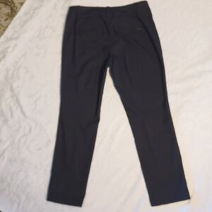 Calvin Klein Poly/Rayon Blend Plaid Tapered Ankle Pants. New condition.